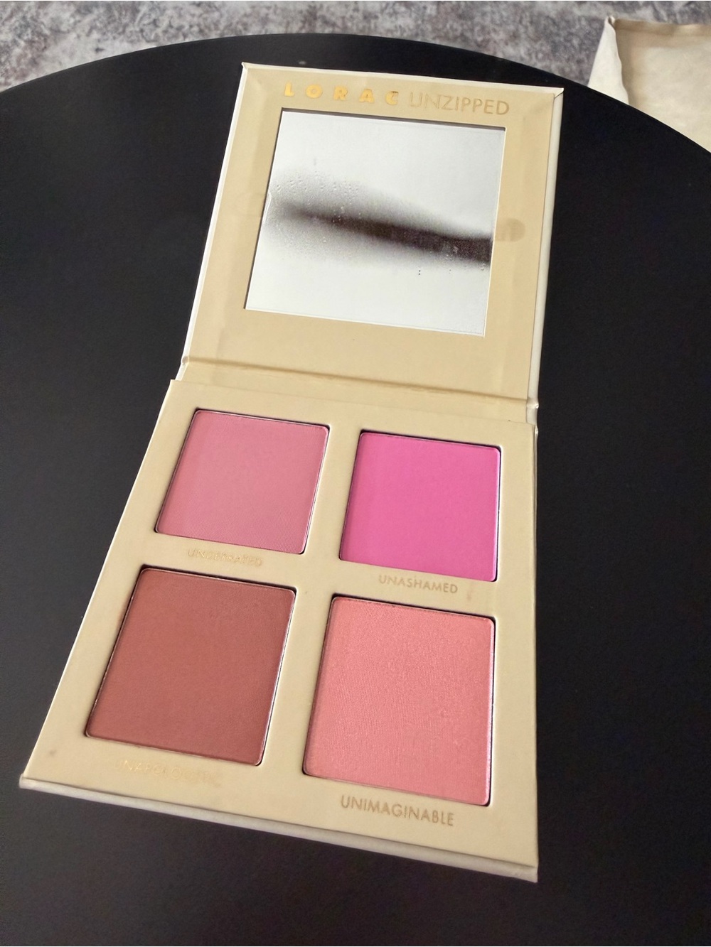 LORAC Unzipped Cheek Palette | Blush Palette | 4 Full-Size Shades
